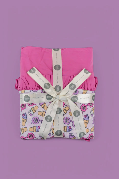 SWEET SUMMER RUFFLE DREAM BLANKET