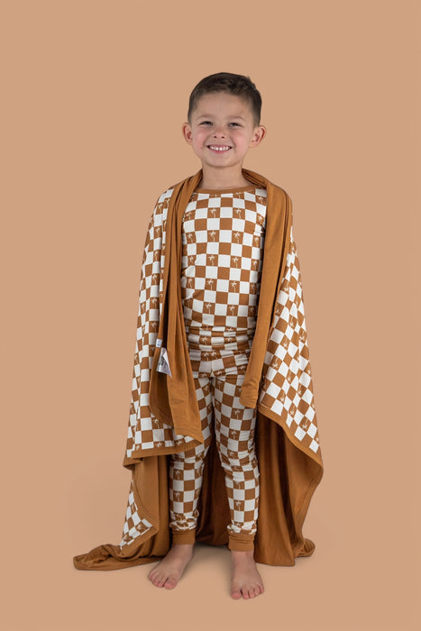 EXCLUSIVE SANDY BEACH CHECKERS DREAM BLANKET