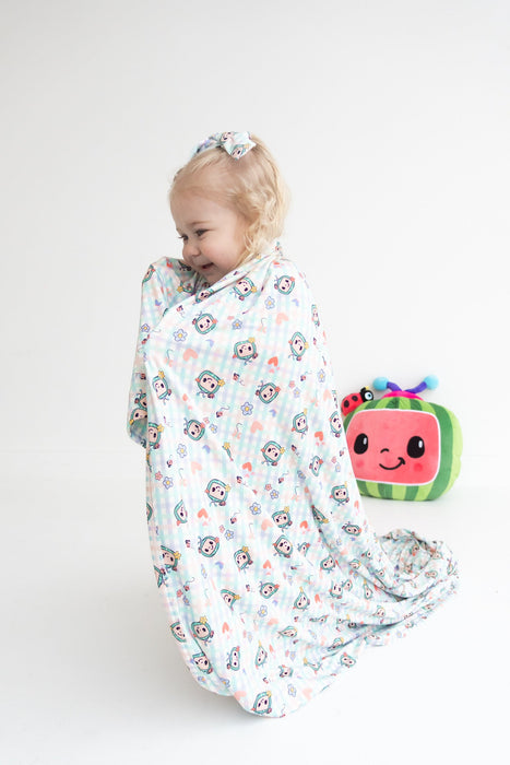 Dream Big Little Co x CoComelon SPRINGTIME MELON DREAM BLANKET