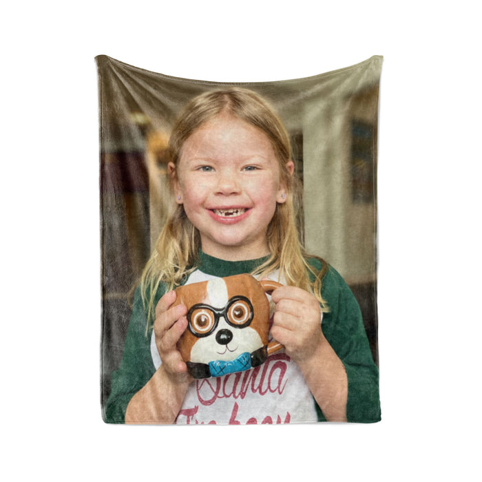 Single Photo Blanket - Personalized Blanket