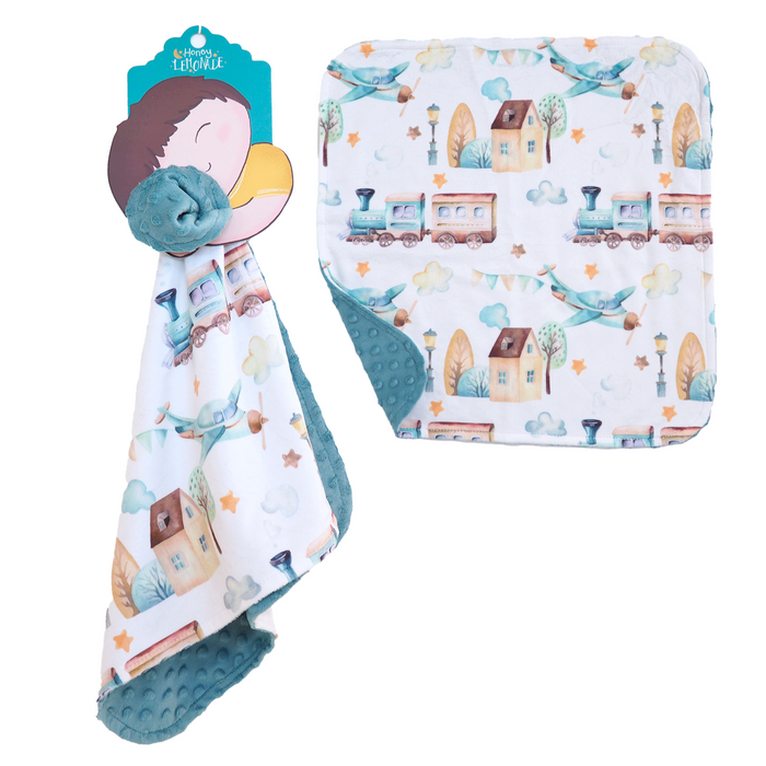 Mini Minky - Airplane & Train