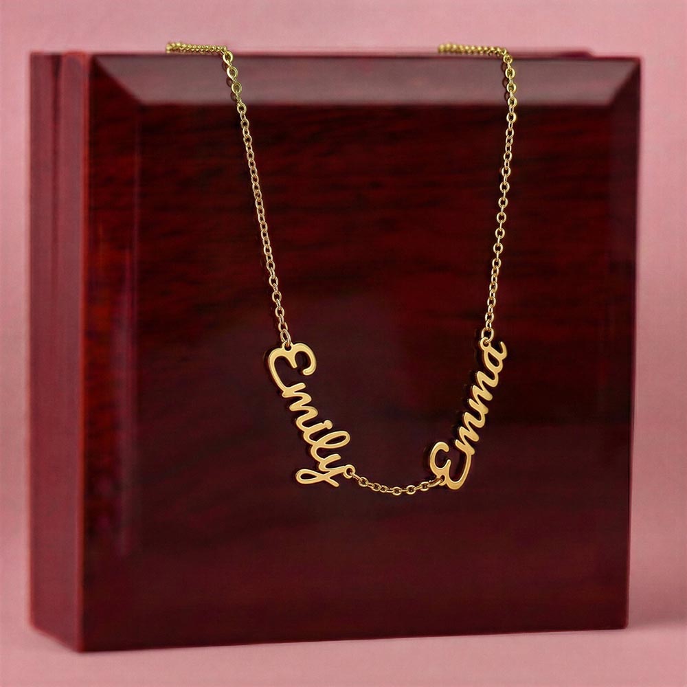Personalized 2 or 3 Name Necklace | Custom Family Jewelry