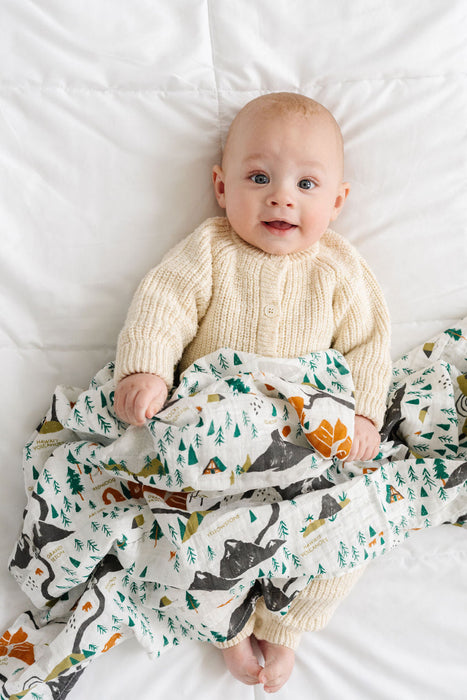 National Parks Swaddle (Mini Pattern)