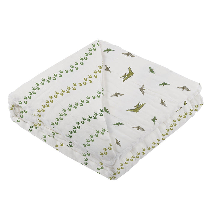 Pteranodon & Dino Feet Newcastle Blanket & Pteranodon Swaddle Gift Box Set