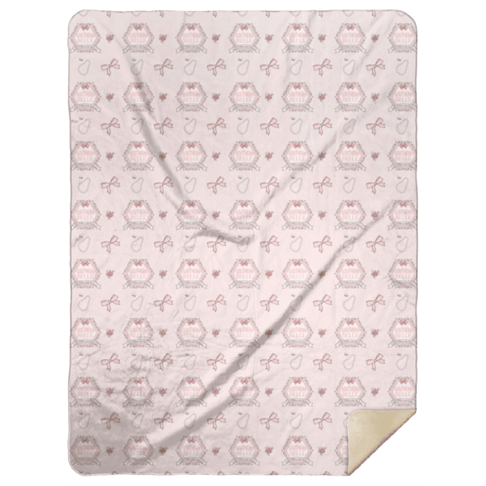 Southern Belle Plush Throw Blanket 60x80