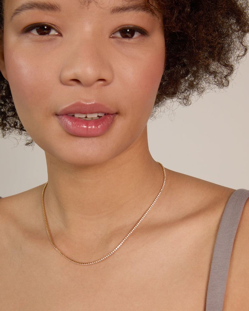 Mom Tennis Necklace
