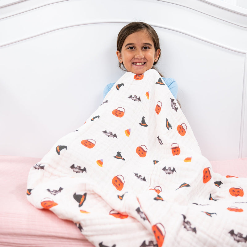 Boo-tiful Dreams Muslin Baby Blanket
