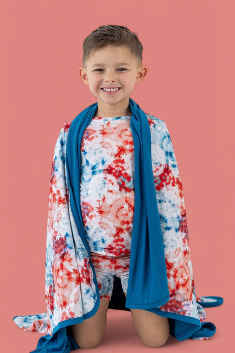 STARRY TIE DYE DREAM BLANKET