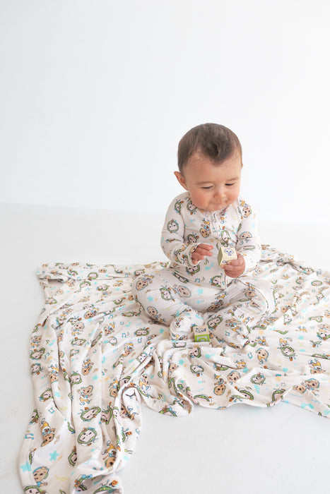 Dream Big Little Co x CoComelon JJ MUSICAL MELON DREAM BLANKET