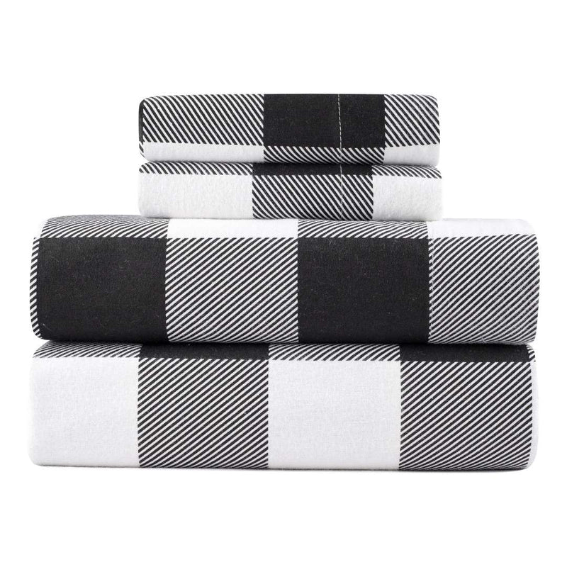 Kathy Ireland 100% Turkish Cotton Flannel Sheet Set