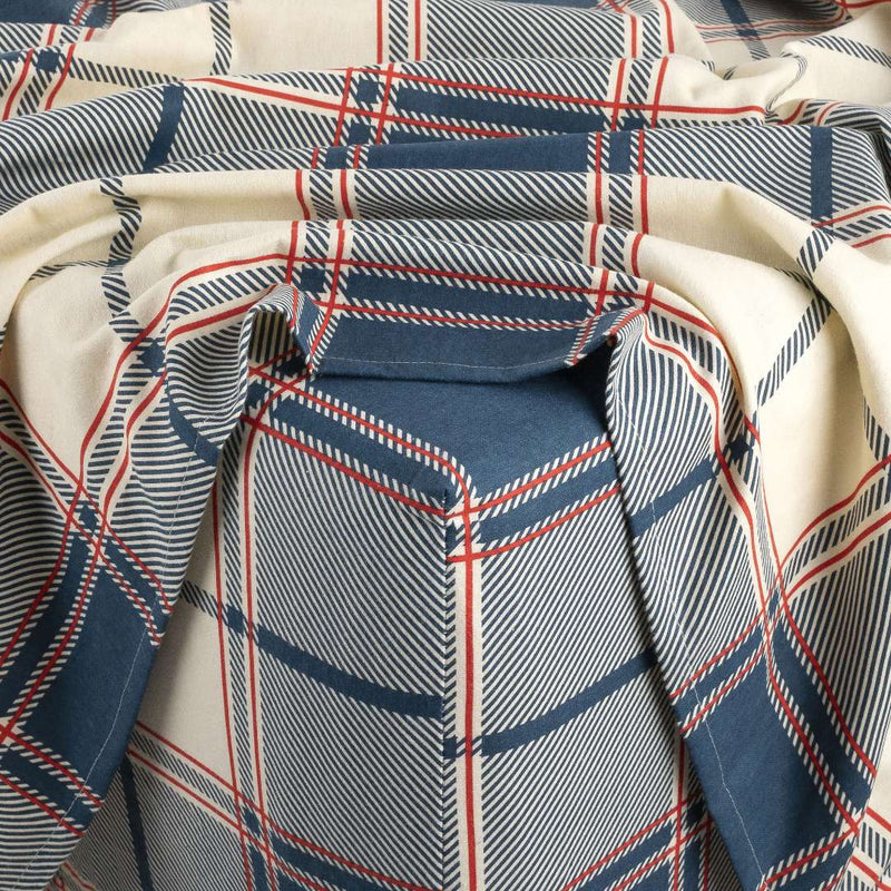 Kathy Ireland 100% Turkish Cotton Flannel Sheet Set