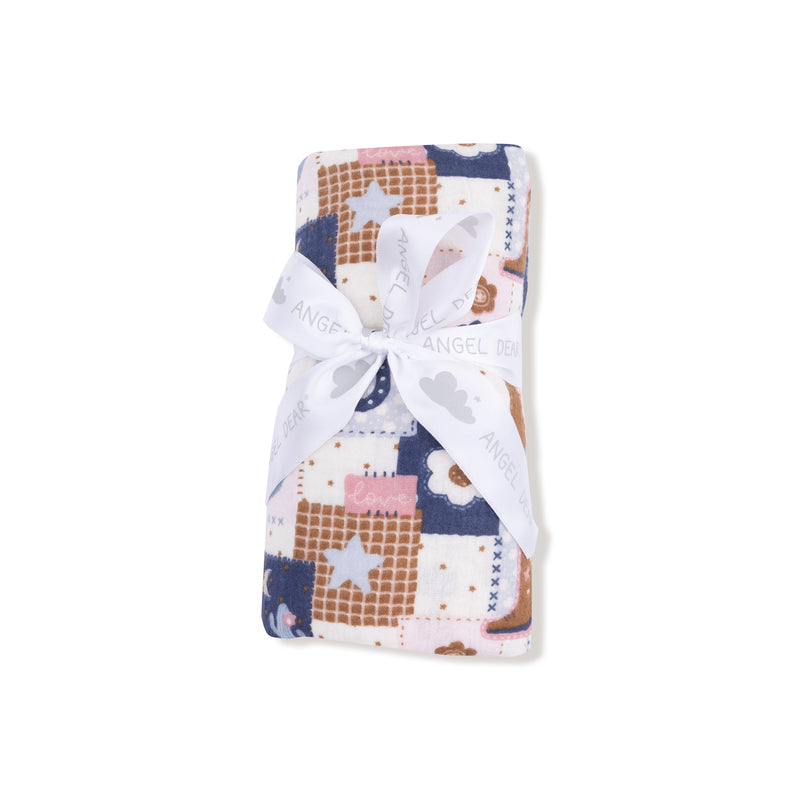Patchwork Cowgirl - Swaddle Blanket