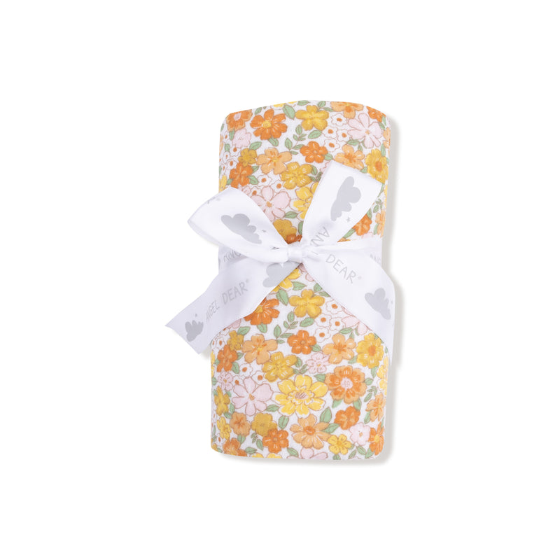 Sweet Amber Floral - Swaddle Blanket