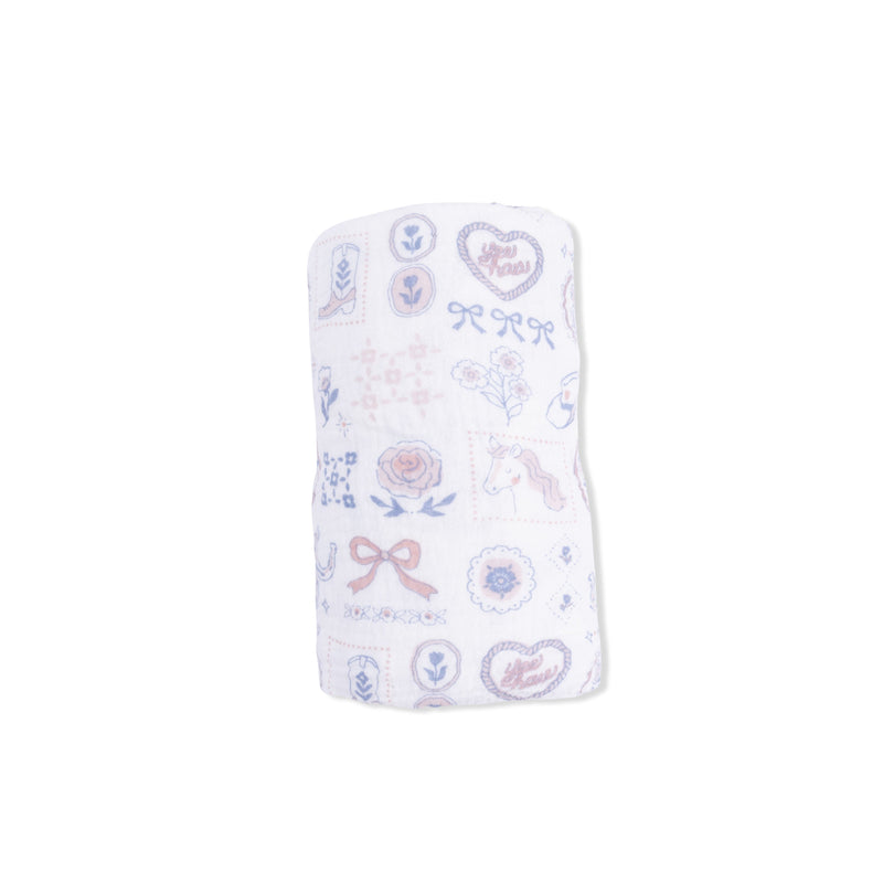 Country Western Heirlooms - Swaddle Blanket