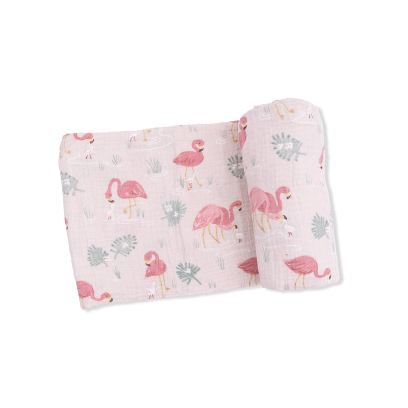 Flamingos - Swaddle Blanket
