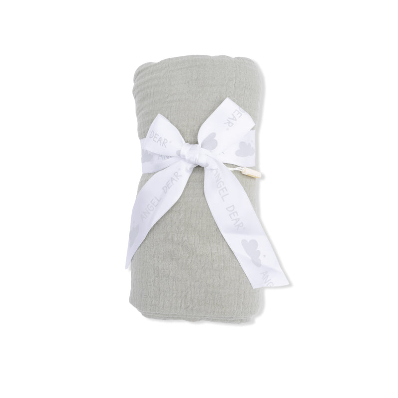 Solid Muslin Desert Green - Swaddle Blanket