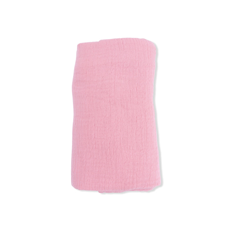 Solid Muslin Poignant Pink - Swaddle Blanket