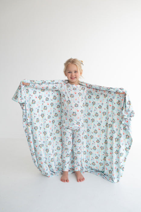 Dream Big Little Co x CoComelon SPRINGTIME MELON DREAM BLANKET