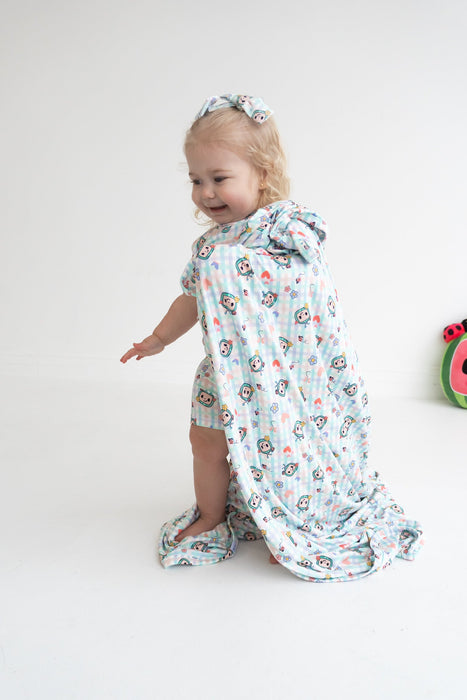 Dream Big Little Co x CoComelon SPRINGTIME MELON DREAM BLANKET
