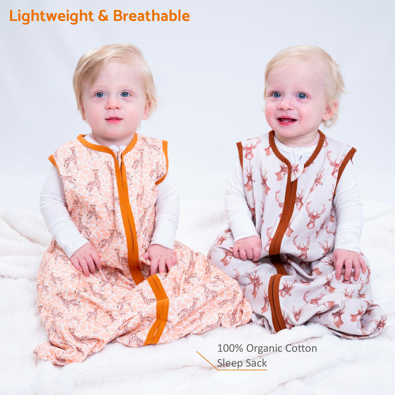 Gentle Giant Baby Sleep Sack, 100% Organic Cotton