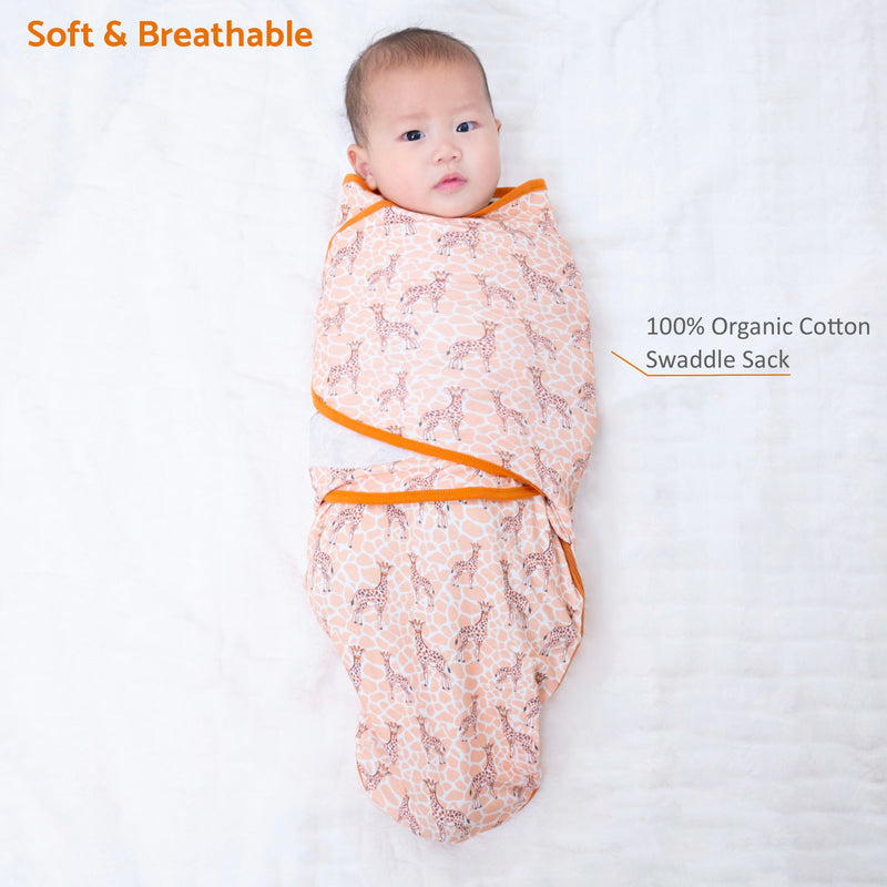 Gentle Giant Baby Sleep Swaddle 100% Organic Cotton