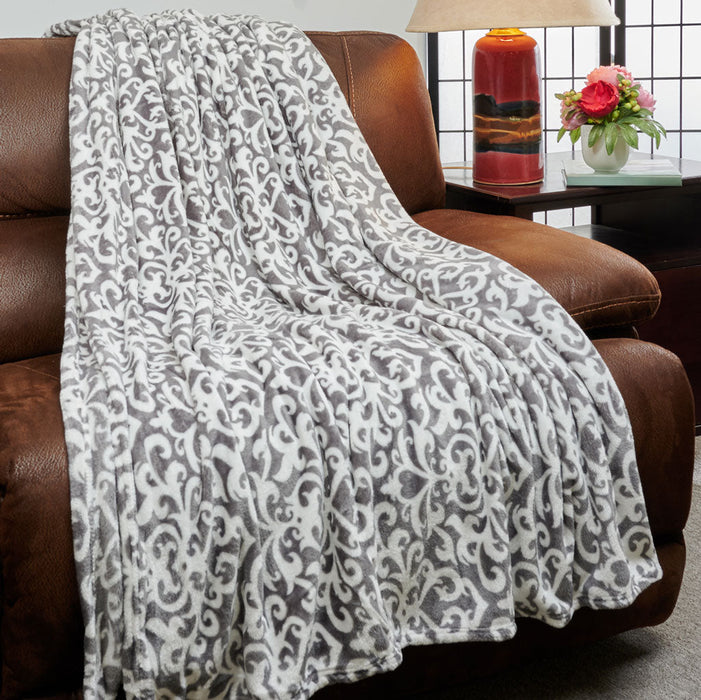 Kathy Ireland Flannel Fleece Blanket
