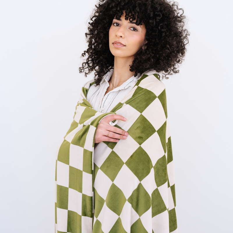 MINKY STRETCH XL THROW BLANKETS