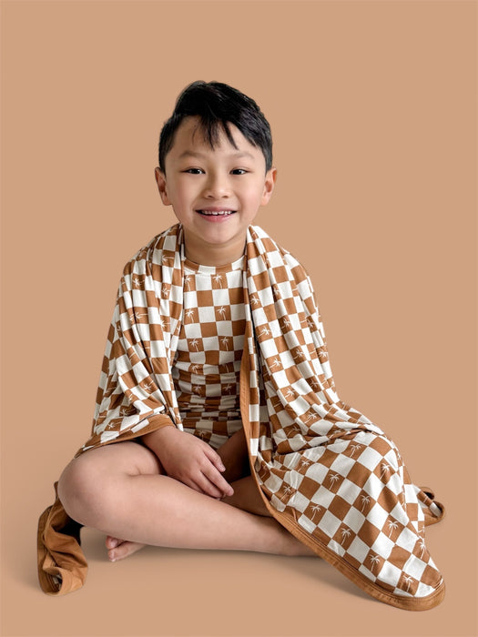 EXCLUSIVE SANDY BEACH CHECKERS DREAM BLANKET