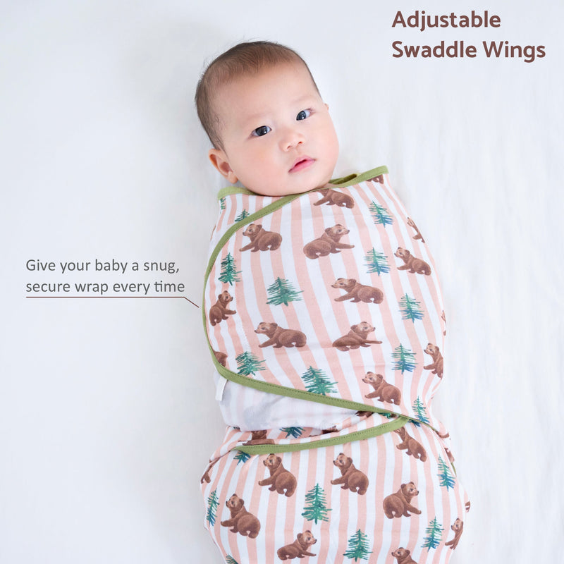 Baby Bear Baby Sleep Swaddle 100% Organic Cotton