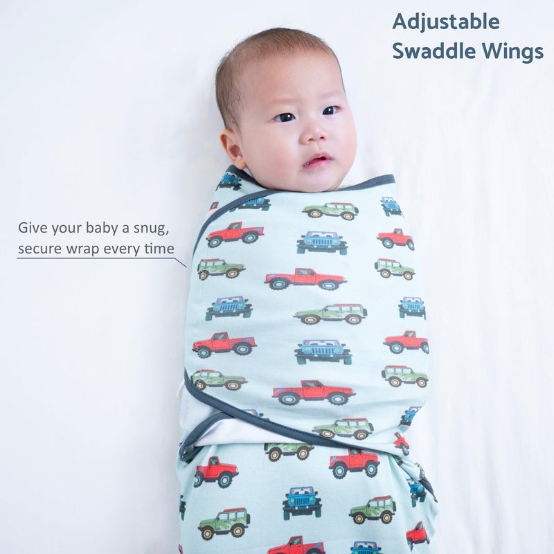 Adventure is calling Baby Sleep Swaddle 100% Organic Cotton