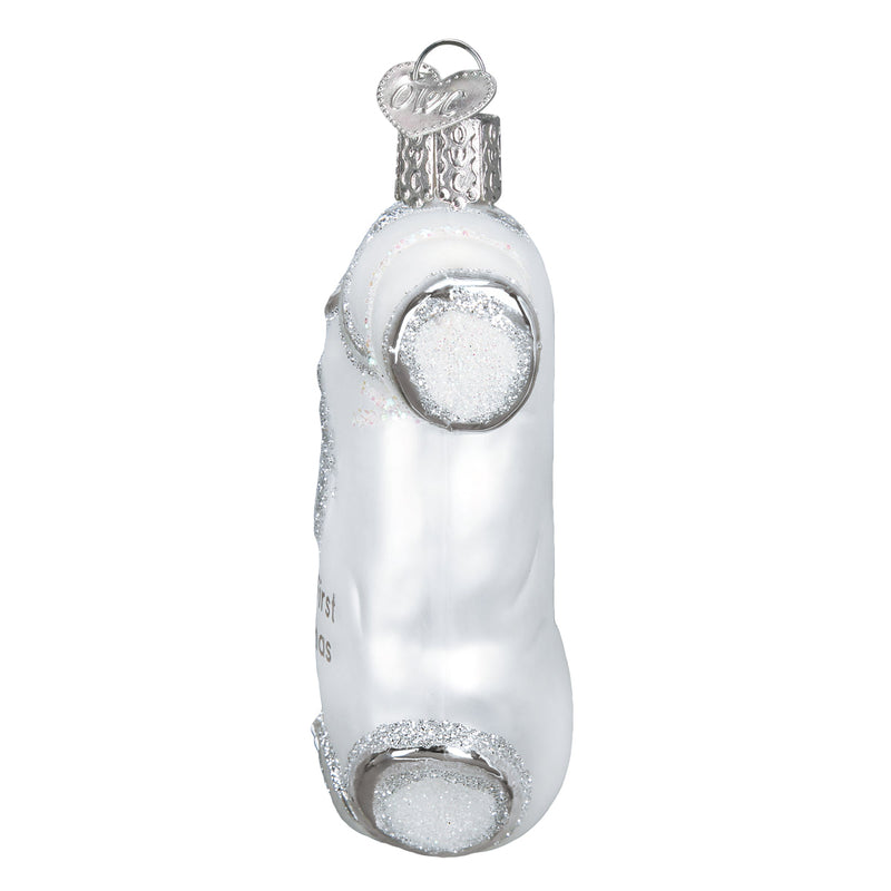 White Baby Onesie Ornament