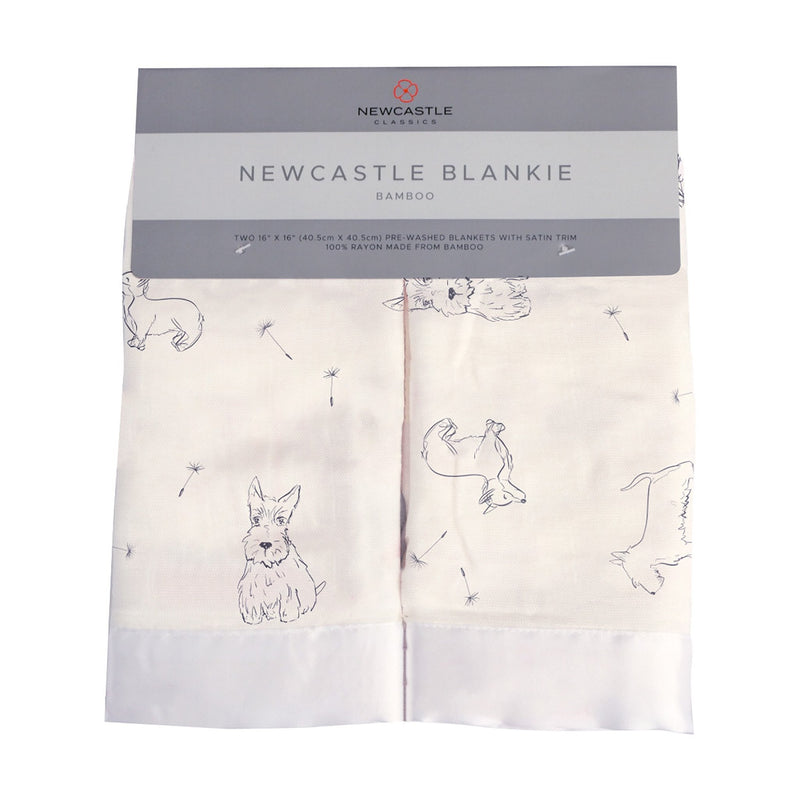 Corgi Bamboo Muslin Security Baby Blankie
