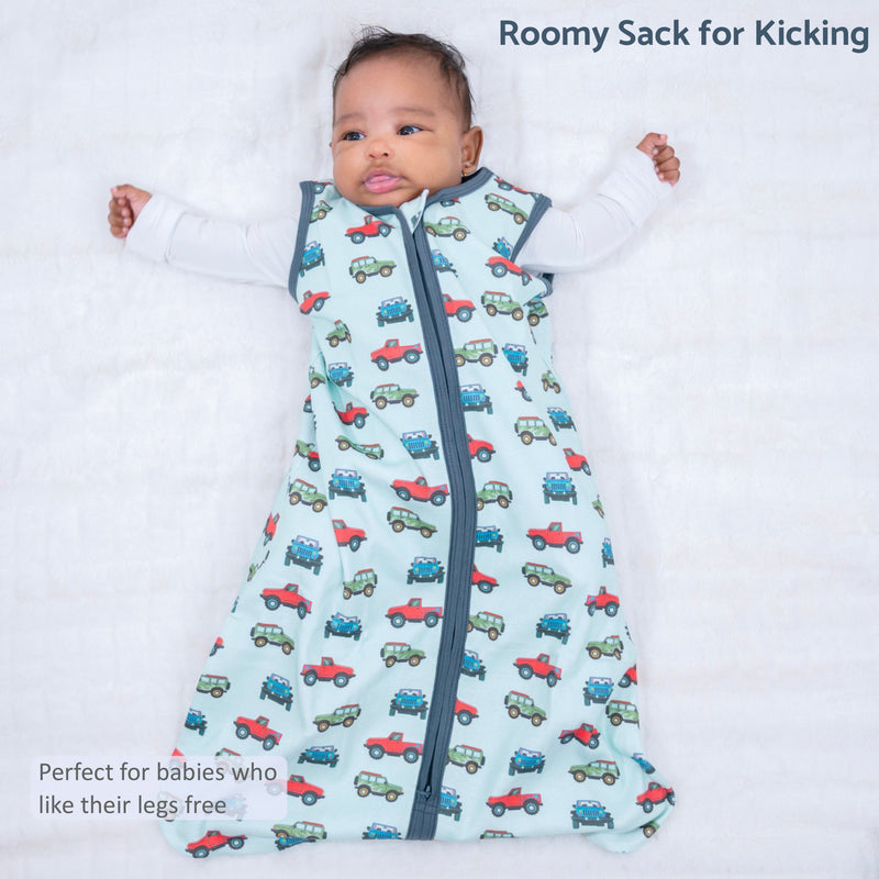 Adventure is calling Baby Sleep Sack, 100% Organic Cotton