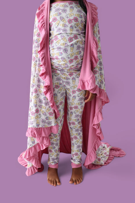 SWEET SUMMER RUFFLE DREAM BLANKET