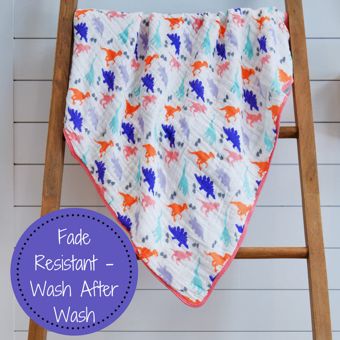 Rawr-Some Girly Muslin Quilt