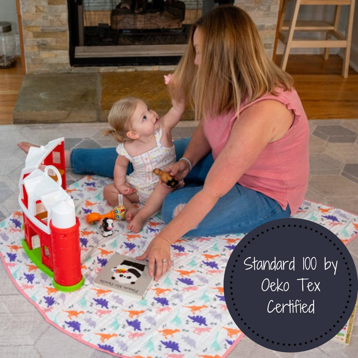 Rawr-Some Girly Muslin Quilt