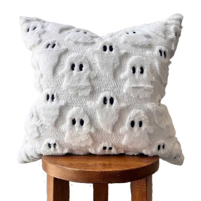 Spooky Ghost Pillow Cover