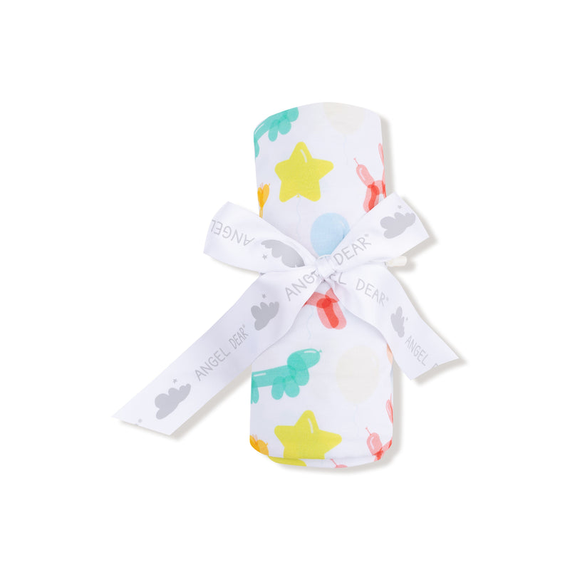 Balloon Animals - Blue - Swaddle Blanket