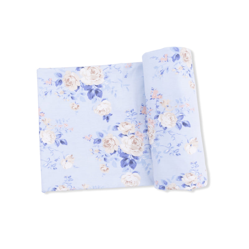 Ashley Rose Floral - Swaddle Blanket