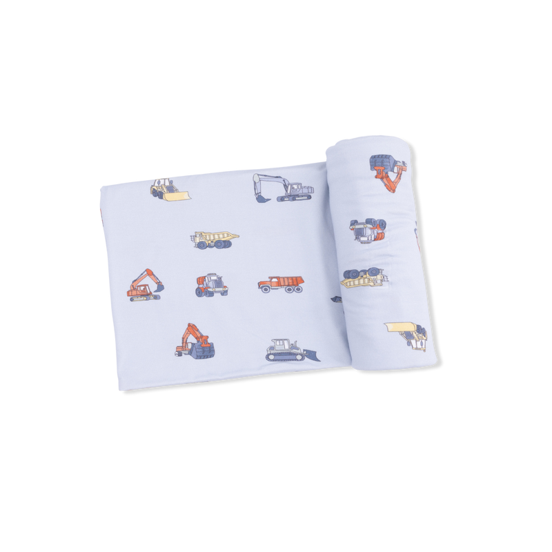 Construction Vehicles - Swaddle Blanket