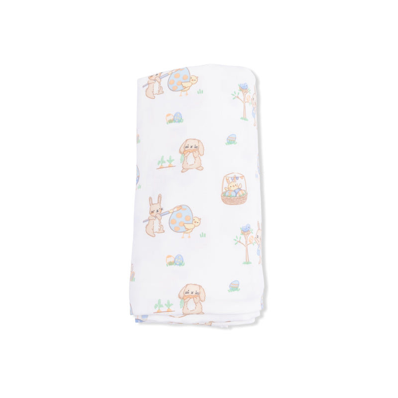 Easter Egg Hunt Uni - Swaddle Blanket