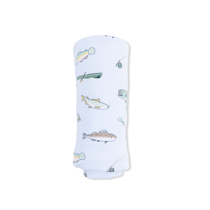 Fishing - Swaddle Blanket