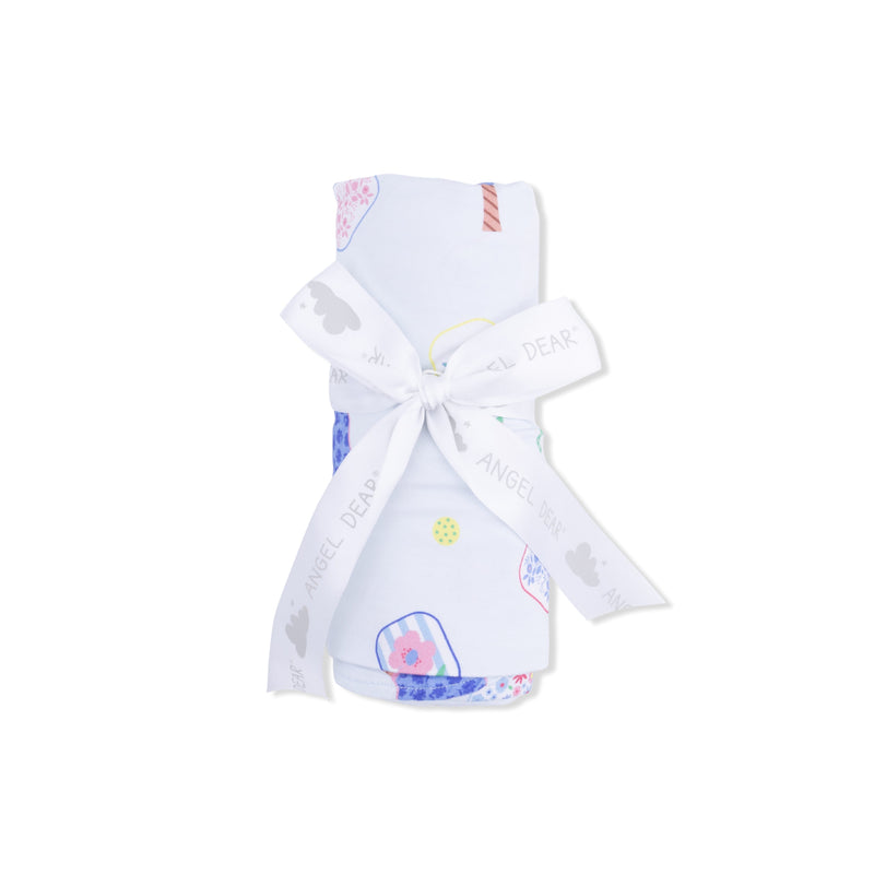 Floral Pickleball - Swaddle Blanket