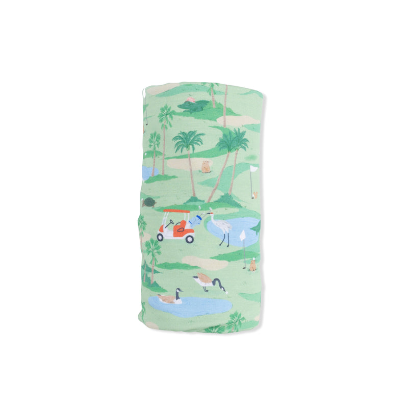 Golf Oasis Animals - Swaddle Blanket