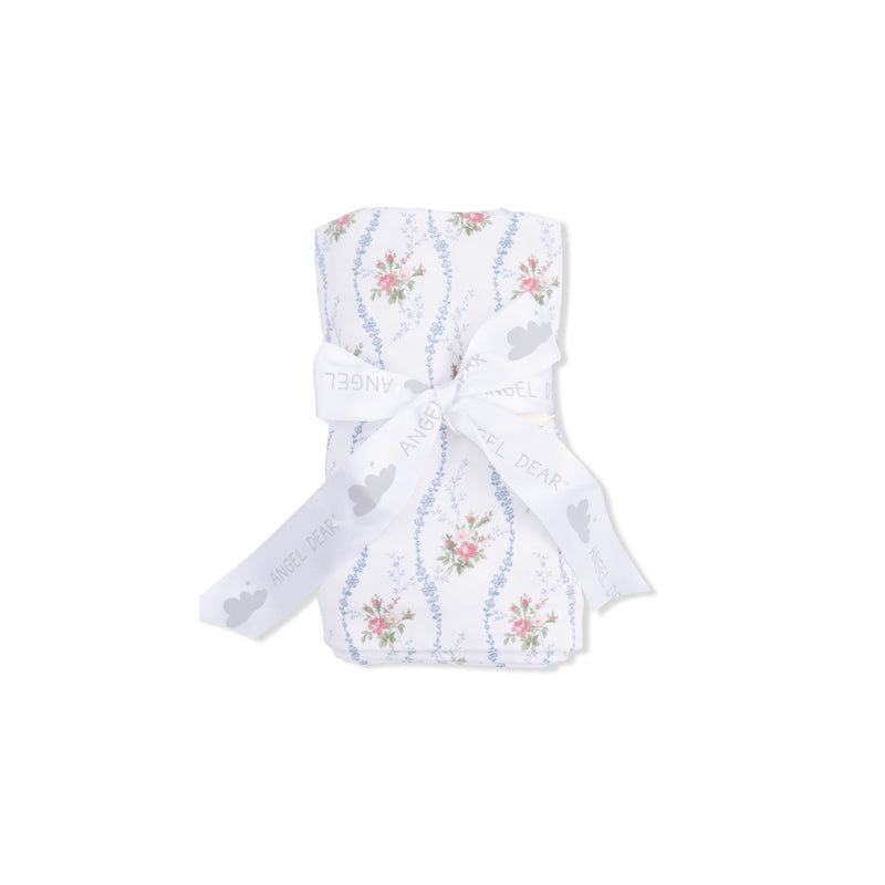 Heirloom Rose Stripe - Swaddle Blanket