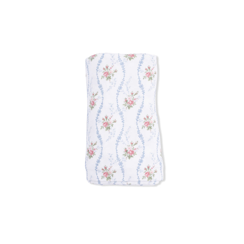 Heirloom Rose Stripe - Swaddle Blanket