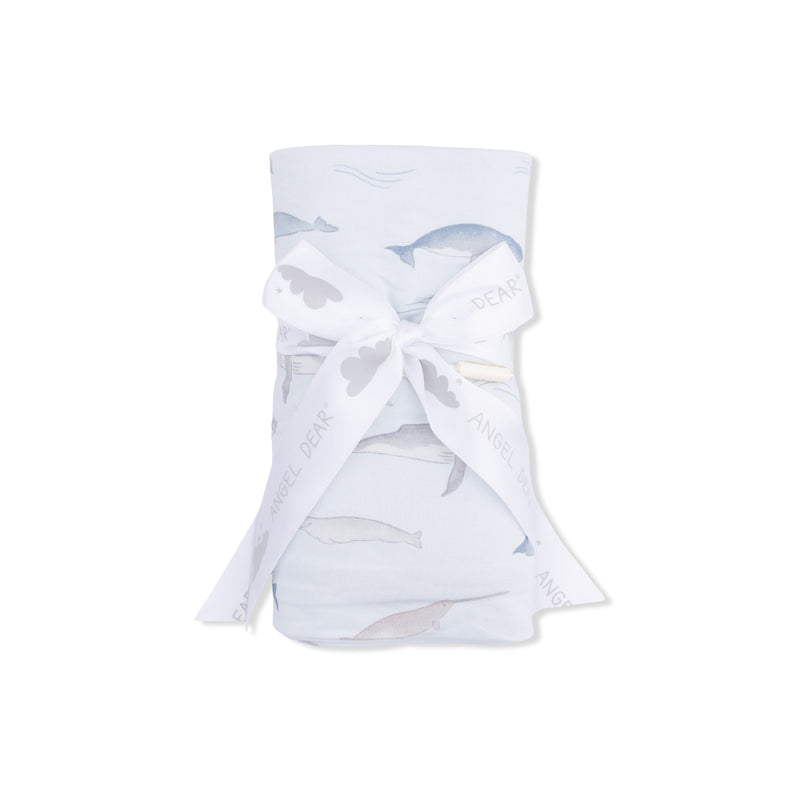 Little Whales - Swaddle Blanket