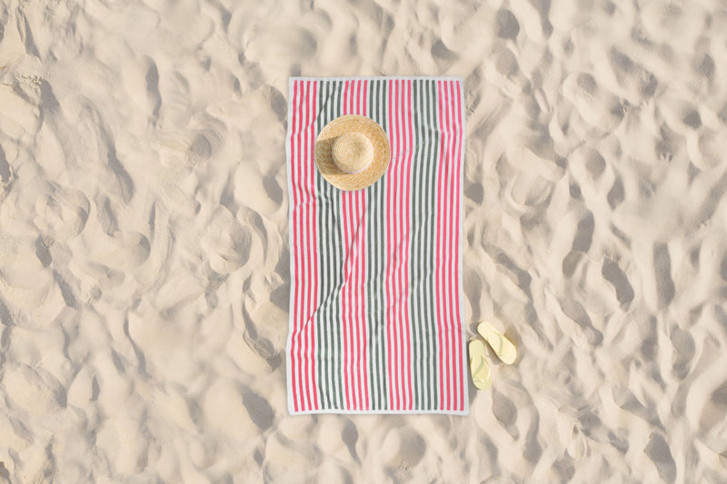 Dan River 2-4 Pack Cabana Stripe Beach Towel Set