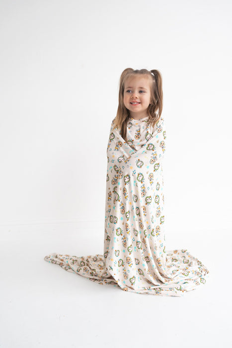 Dream Big Little Co x CoComelon JJ MUSICAL MELON DREAM BLANKET