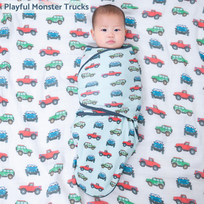 Adventure is calling Baby Sleep Swaddle 100% Organic Cotton